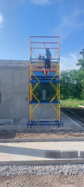 Будівельна вишка тура 0.8х1.6, 3+1 комплект, Н=6.2м copy_4546413113 фото